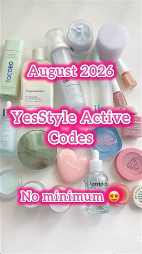 💗 YesStyle Coupon Codes 2026 | New Discounts & K-Beauty Deals ✨
