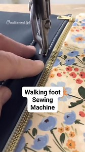 188K views · 1.3K reactions | Walking foot sewing machine | Creative and tips | Facebook