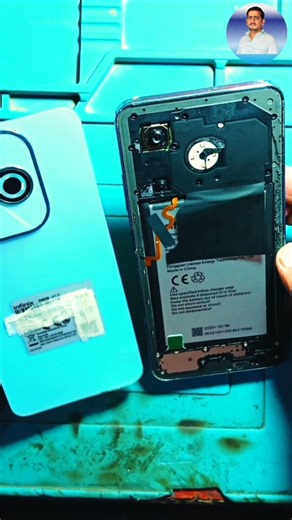 înfinix hot 40i back cover remove safe way #Shorts