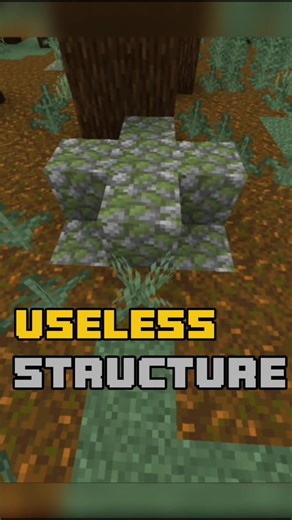 USELESS STRUCTURE #minecraft #shorts