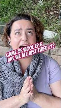 Game of Wool Episode 6: The Lace Challenge 🧶 ⚔️