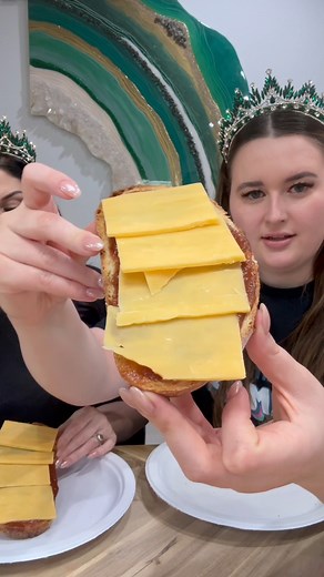 145K views · 5.1K reactions | FOOD REVIEW  LET'S RATE @nicoleleeanne6 WEIRD SNACK COMBO (SOURDOUGH + APPLE BUTTER + CHEDDAR CHEESE)  RATING 1-10  (original snack creator @conleyannekitchen ) #foodreview #snacks #mukbang #sourdough #applebutter #cheddarcheese #weirdfoodcombos #mukbangeating #asmrcrunch #crunch | Cook It Erica | Facebook