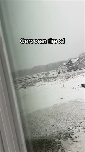 Corcoran fire responding to structure fire #fire #corcoran #minnesota #fyp #viral