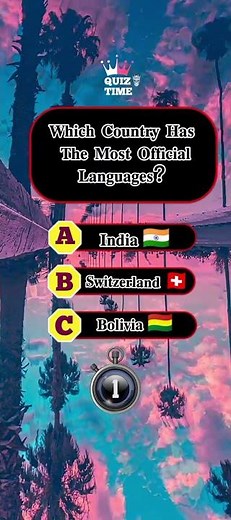 Which Country Has the Most Official Languages? 🌍 | Quiz Bolt