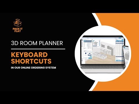 3D Room Planner Keyboard Shortcuts