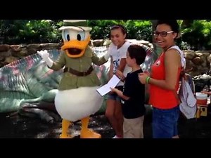 Disney's Animal Kingdom Angry Donald Duck is #1 Mickey Mouse is NOT! Very upset!!