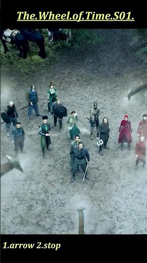 The Wheel of Time Season 1 | Arrows Freeze Midair – Magic Power Shatters the Kingdom’s Army