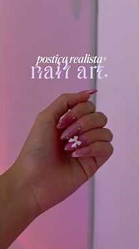 Realistic False Nails + Nail Art Step-by-Step! ✨🎀