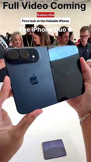 New iPhone Duo animation of opening and closing.