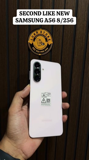 Ready Second Like New Bekas Seperti Baru Samsung A56 8/256 5G Pink PROMO FREE SEMUA TINGGAL PAKAI 🥰 ✅ Antijamur ✅ Hidrogel ✅ Silikon MagSafe ✅ Adaptor Original Samsung 25w LUNA STORE PASURUAN Timur Telkom Alun Alun Pasuruan Samping indomart atau Depan Becak Pariwisata Ketik di Google Map LUNA STORE Jl. Wr Supratman No 11 https://maps.app.goo.gl/ZPrnEYSsreiEGKdN7?g_st=ipc WaWa : 0813 5757 5758 081 804 144 999 081 555 995 999
