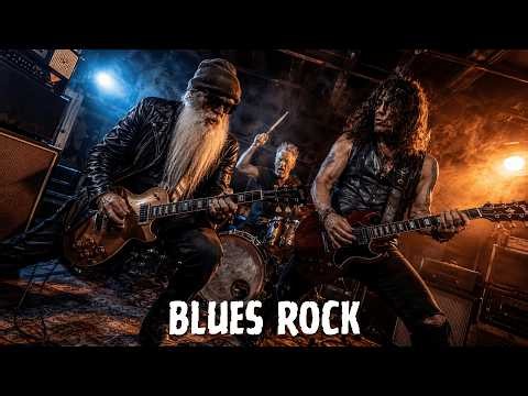 ZZ Top, Eric Clapton, Led Zeppelin, SRV – Best Classic Blues Rock Guitar Legends Mix