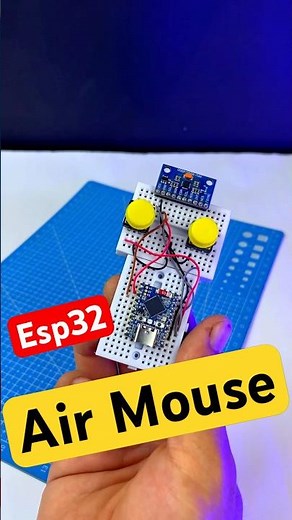 🖱️ Turn ESP32 into a REAL Air Mouse! (Waveshare S3 Zero + MPU9250)