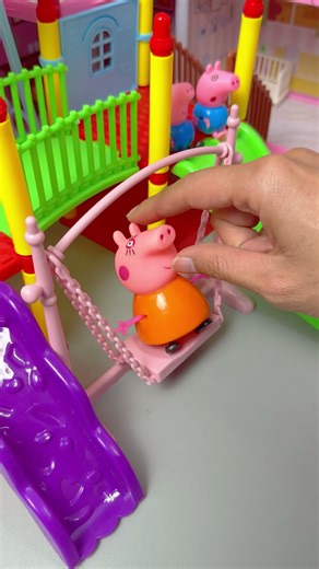 Satisfying with Unboxing & Review Peppa Pig Park Fun #asmr #unboxing #peppapig #toyhouse