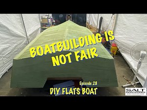 28.DIY Boat Building: Each Day is a New CHALLENGE!