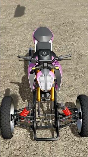 Homemade Three Wheeler Bike | Modified KTM Duke | WhatsApp status