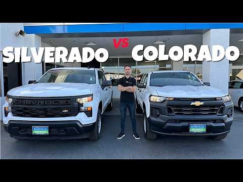 Silverado or Colorado? 2025 Chevrolet Silverado WT vs Colorado WT