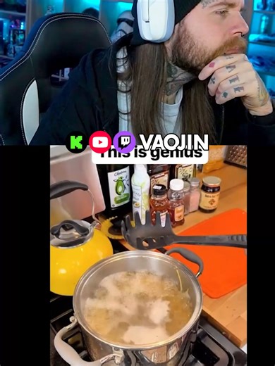 Genious? Geniously STUPID! #vaojin #badcooking #lookatthissbobba #wtf #lats