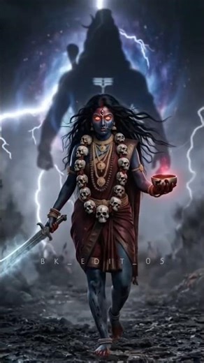 Divine Fury of Maa Kali 🔱”