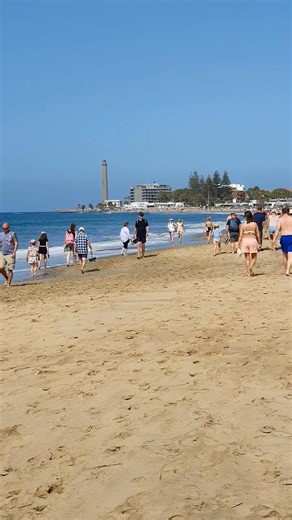 Spain - Maspalomas Beach Vibes 🇪🇸 | A Day at Gran Canaria’s Most Famous Beach #Shorts