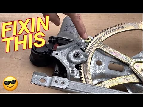 TOYOTA CAMRY WINDOW MOTOR REPLACEMENT - If Your Window Gets Stuck/Does Not go UP or DOWN, Do This!