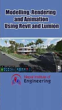 Animate Your Designs: The Revit-Lumion Workflow #revittraining #engineeringtraining #nie