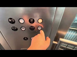 Elevator at parking P4 Station Newark liberty International Airport