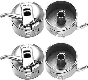 Sewing Machine Bobbin Case Stainless Steel Bobbin Case for Front Loading 15 Class Machines Suitable for Household Sewing