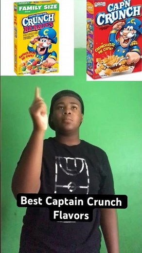 Best Captain Crunch Flavors #shorts #captaincrunch #cereal #nostalgia