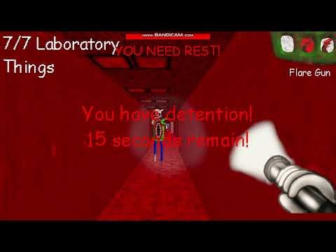 Beating Baldi's Basics The Old Laboratory The Lost Rakes V1.0.1