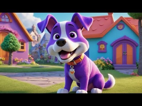 Learn Colors with Happy Dogs | Fun Nursery Rhyme Song for Kids