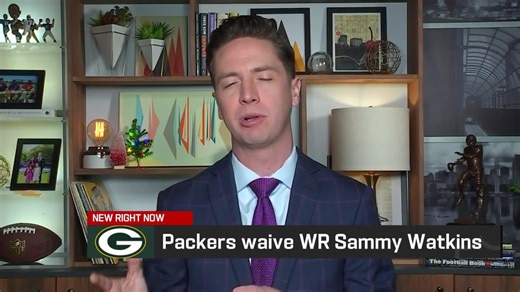 Pelissero: Packers waive WR Sammy Watkins after 13 catches in nine games