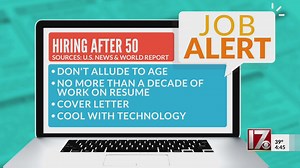 Tips for applying for a job after the age of 50