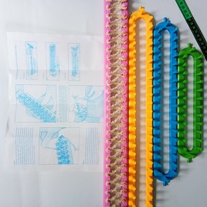 [Hot Item] High Plastic Quality Hat Loom, Plastic Machine, Long Knitting Loom
