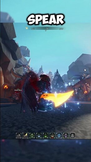 I made a MONSTER Chaos sword by accident! #roblox #theforge #shorts