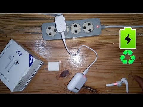 How To Charge i12 TWS