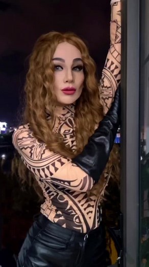 Female silicone mask Nicole