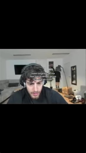 Réaction incroyable à ma note en maths !