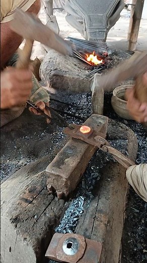 How Blacksmiths Make New Tools from Old Iron"#