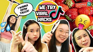 WIN a $70 Grabfood Voucher! We review TikTok hacks for you, so you don’t have to! We separate fact from fiction as we test out some TikTok hacks like the recent strawberry one, and if they work or not! Will our Zoomers Renee and Freda be up for the task? Watch now: https://bit.ly/TIKTOKHACKS Don’t forget to subscribe to our YouTube channel, like and share this video if you enjoyed it! Comment in the Youtube comments section on your favourite part about the episode and why to take part in the wee