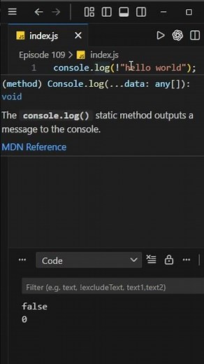 JavaScript Interview Trap 😱 !"hello world" Explained