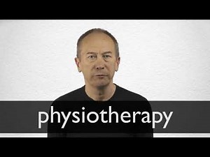 How to pronounce PHYSIOTHERAPY in British English