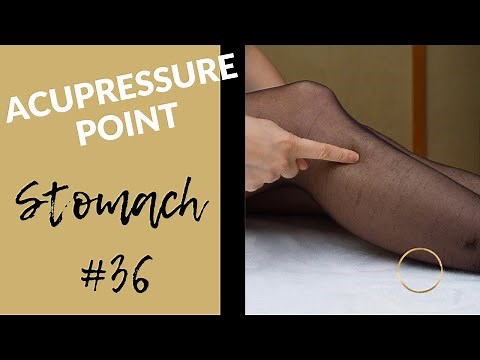 Acupressure Point Stomach #36 | Self Acupressure