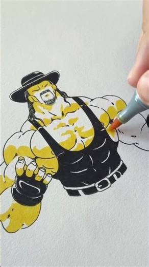 WWE by David!🥲 #wwe #fanart #drawing