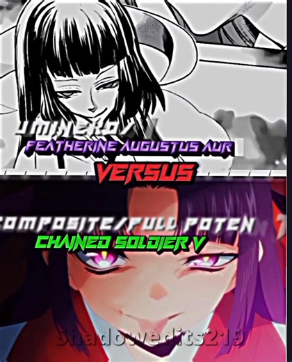 Featherine (07th expansion) VS Chained Soldier Verse #matoseiheinoslave #umineko #wisedit #shorts