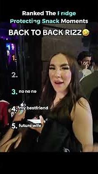 Top 5 Fridge Blocking Snack Rizz Moments | Best Rizz Blocks Ever #shorts #ranked