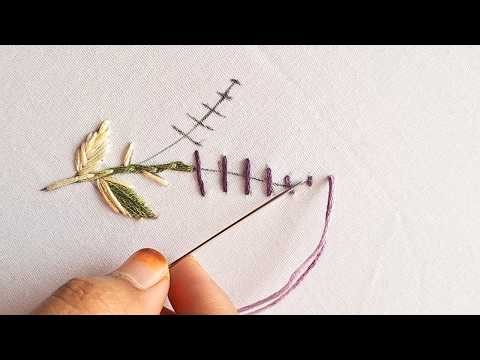 Most Beautiful Hand Embroidery Flower | Easy Stitch Tutorial
