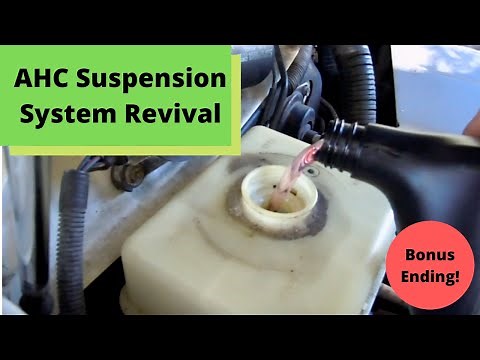 Attempting to "fix" my Land Cruiser LX470's AHC suspension system.