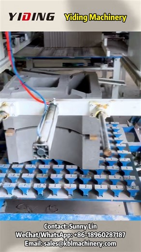 From raw material to cured blocks, automation handles it all. High precision molds, smart vibration