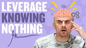 37K views · 363 reactions | Sounds counterintuitive at first... but my biggest advantage going into the marketing space was not knowing anything. Might seem like a disadvantage at first, but I wasn't blinded by the industry's history and was able to operate my business in new and innovative ways - I talk more about it in this video. | Gary Vaynerchuk | Facebook