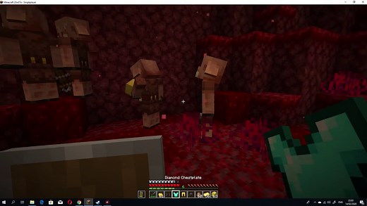 apparently, piglins can steal your armor if you not careful and died near them.